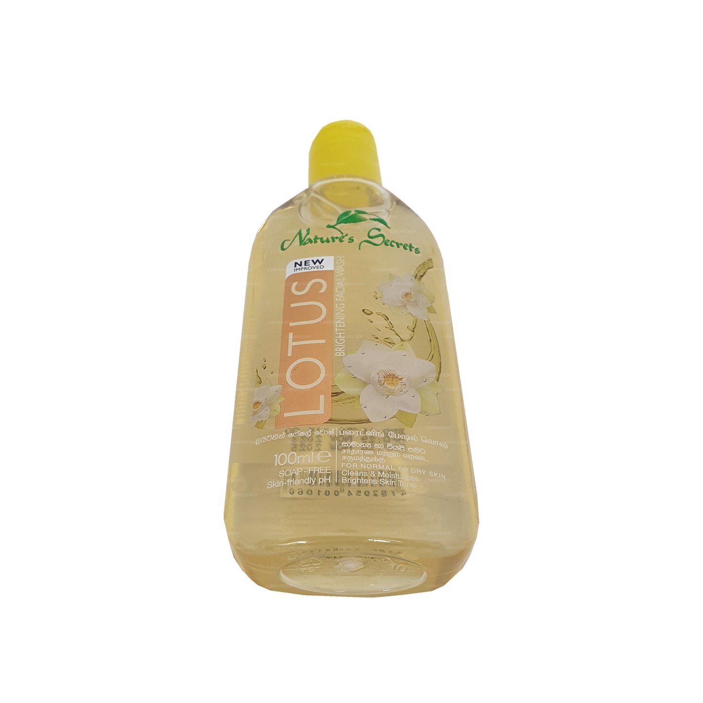 Nature`s Secrets Rozjaśniający Płyn Do Mycia Twarzy Lotos (100ml)