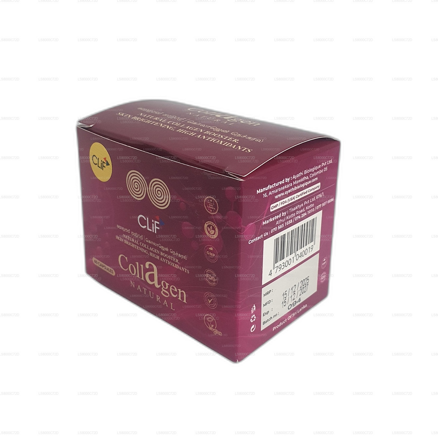 Clif Collagen Natural (60 kapsułek)