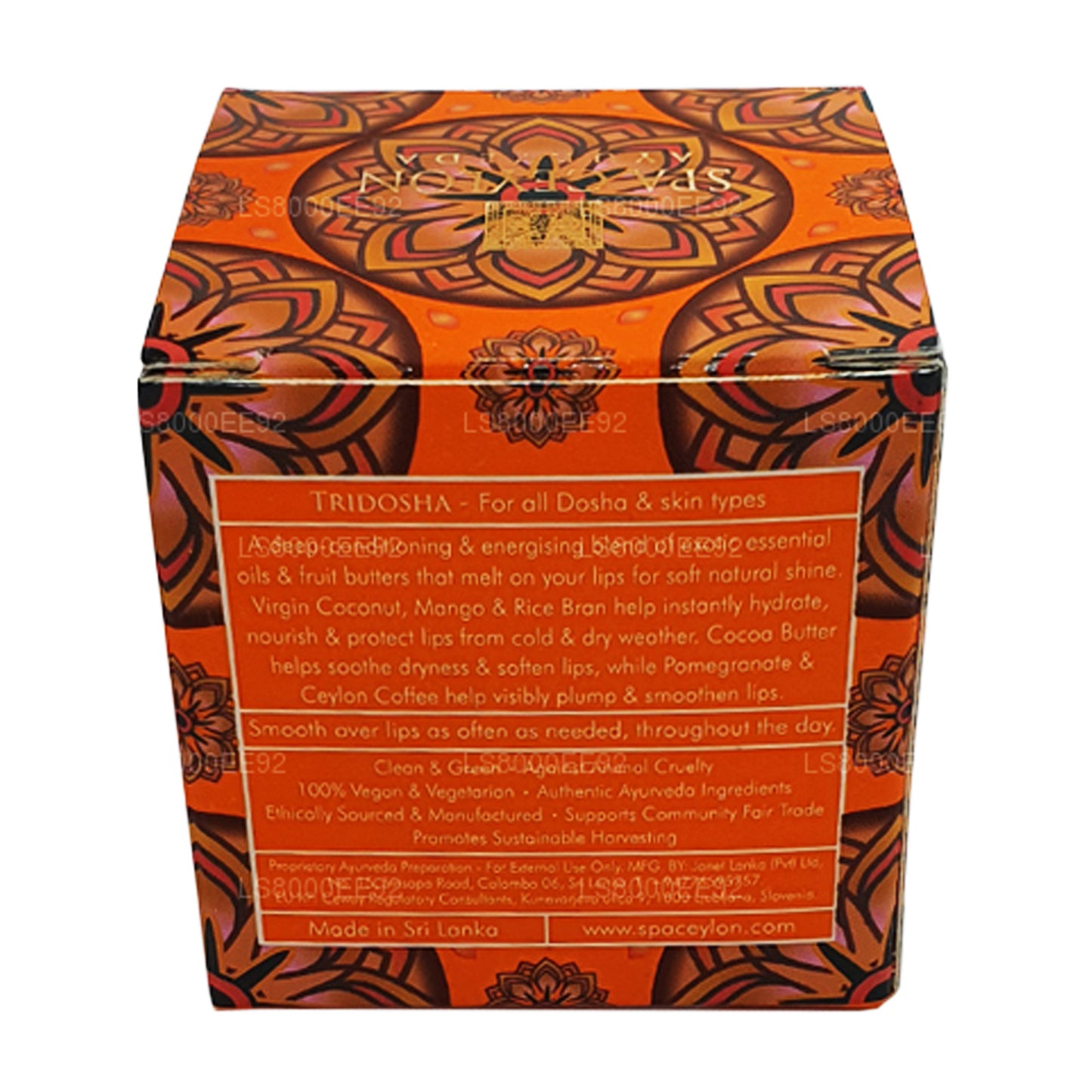 Spa Ceylon Ceylon Kawa i Kakao Balsam do ust (10g)