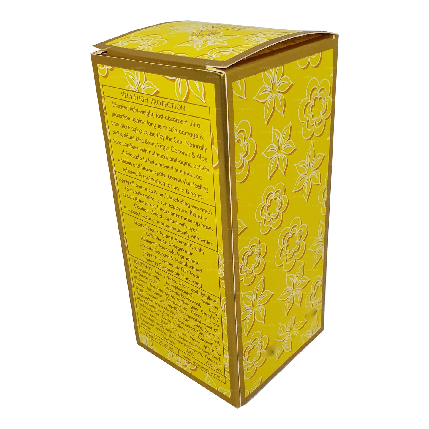 Spa Ceylon SUN Moisture Care Anti Age Krem do Twarzy UVA+ UVB „SPF 50+” (30ml)