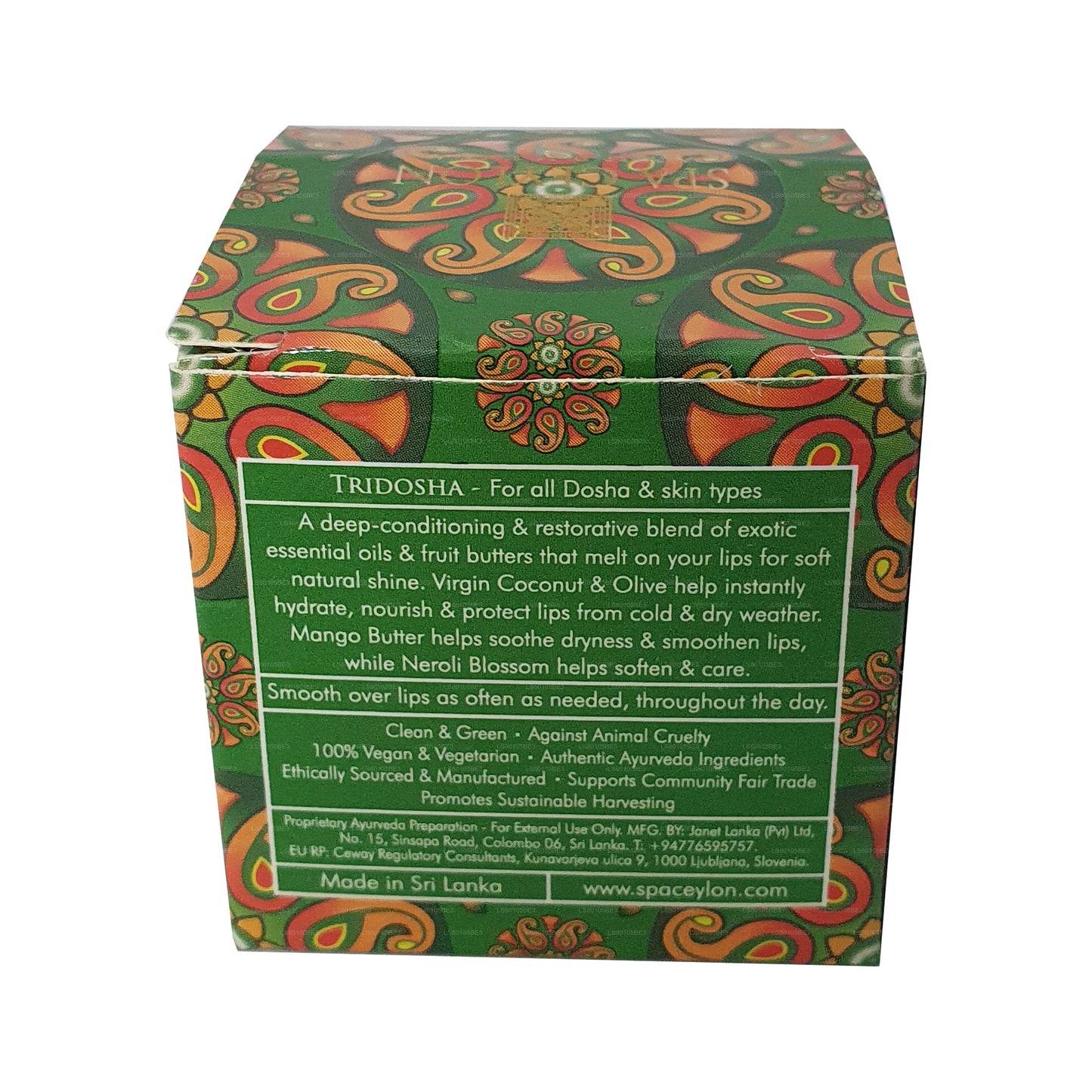 Spa Ceylon Ceylon Mango & Neroli Balsam do ust (12g)