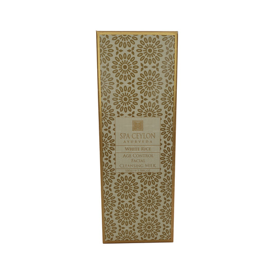 Spa Ceylon White Rice - Age Control Mleczko do Oczyszczania Twarzy - Biały Ryż (100ml)
