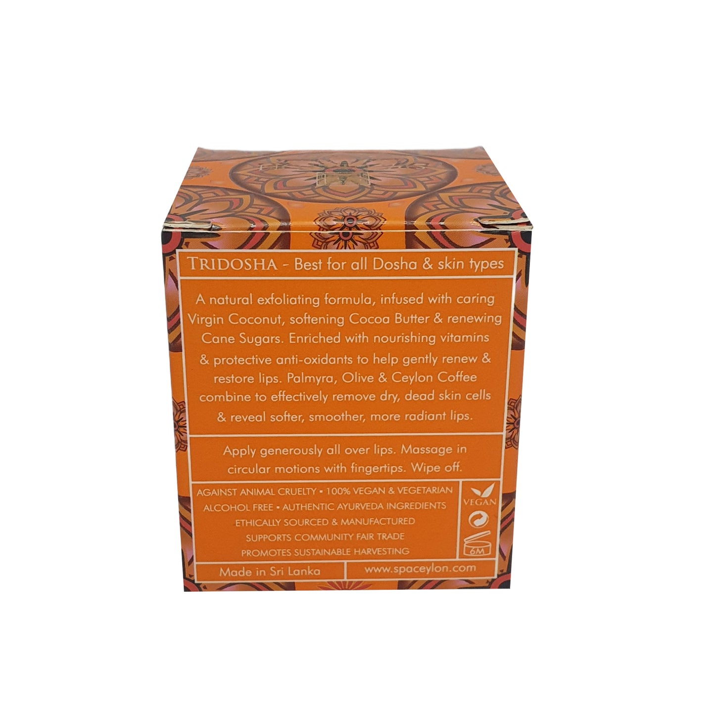 Spa Ceylon Ceylon Kawa Z Kakao - Peeling do Pielęgnacja Ust (25g)