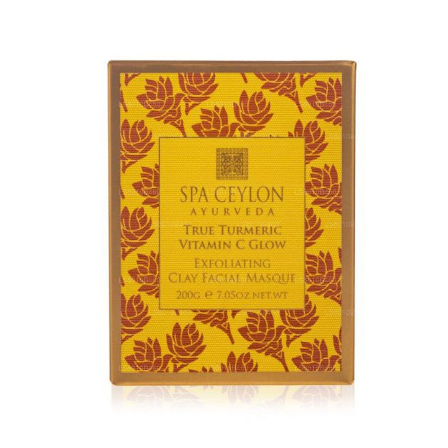 Spa Ceylon True Turmeric - Vitamin C Glow - Maseczka do twarzy z glinką złuszczającą (200g)