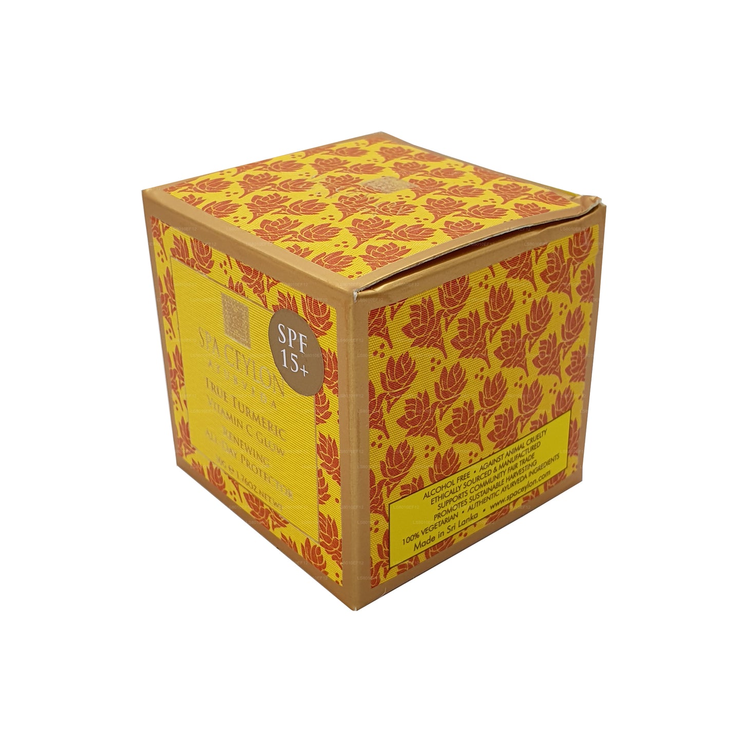 Spa Ceylon True Turmeric Vitamin C Glow Odświeżający Całodniowy ochraniacz (100g)