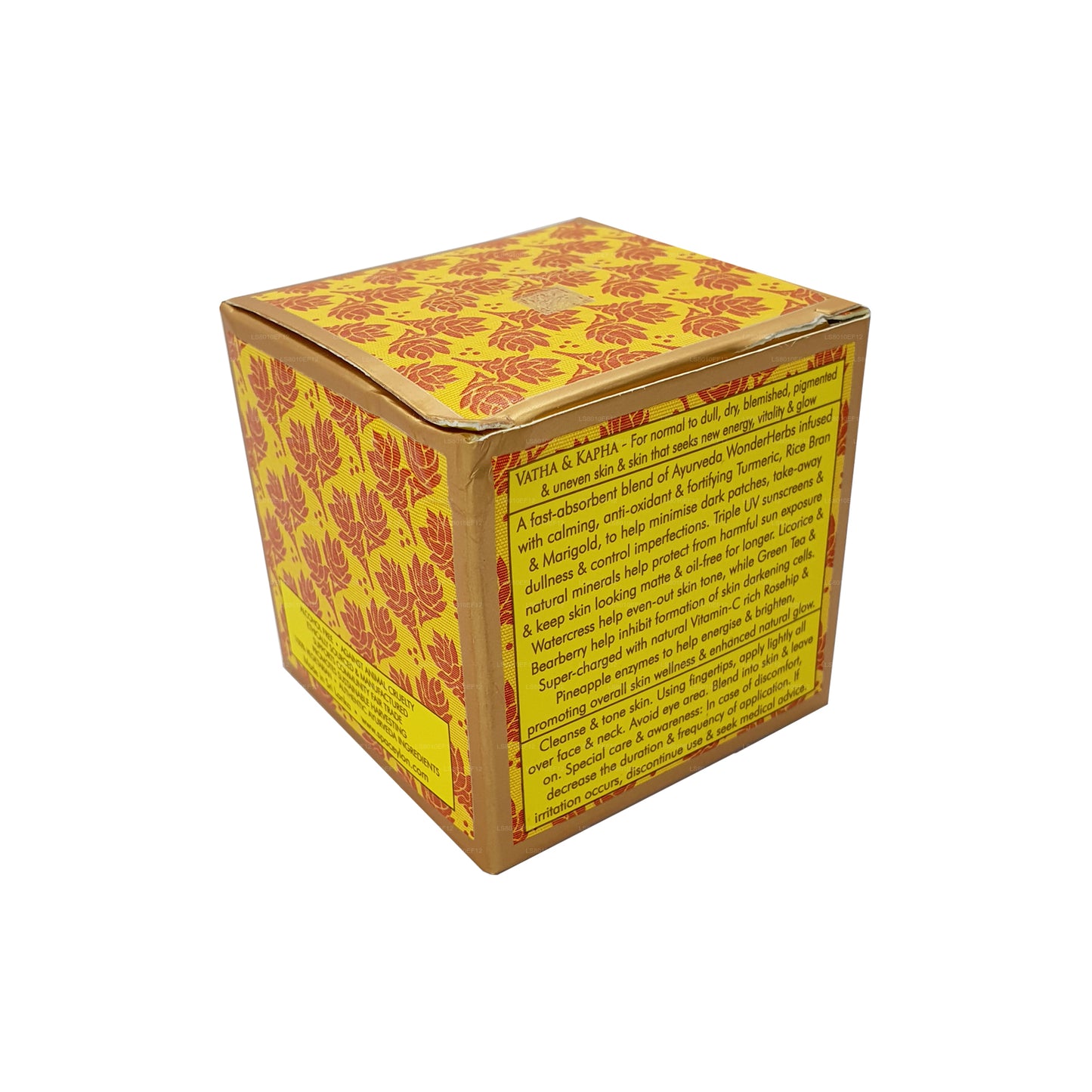 Spa Ceylon True Turmeric Vitamin C Glow Odświeżający Całodniowy ochraniacz (100g)