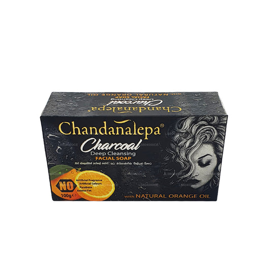 Chandanalepa Charcoal Głęboko oczyszczający baton (100g)