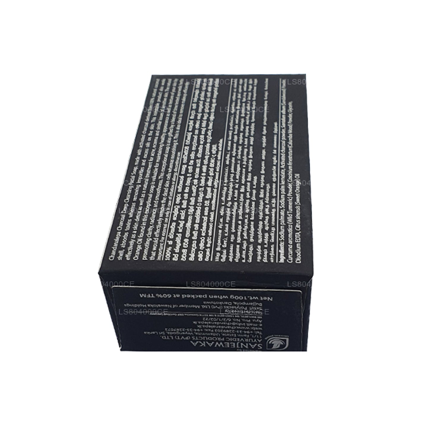 Chandanalepa Charcoal Głęboko oczyszczający baton (100g)