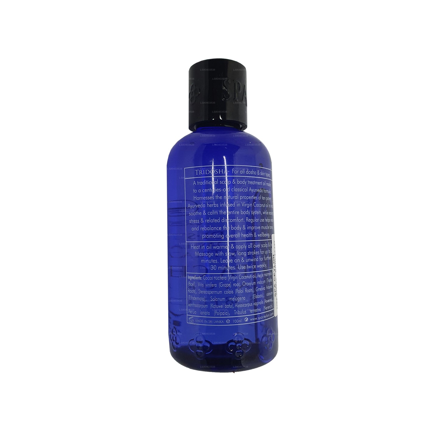 Spa Ceylon De-Stress - Olejek do pielęgnacji ciała Dashamula (100ml)