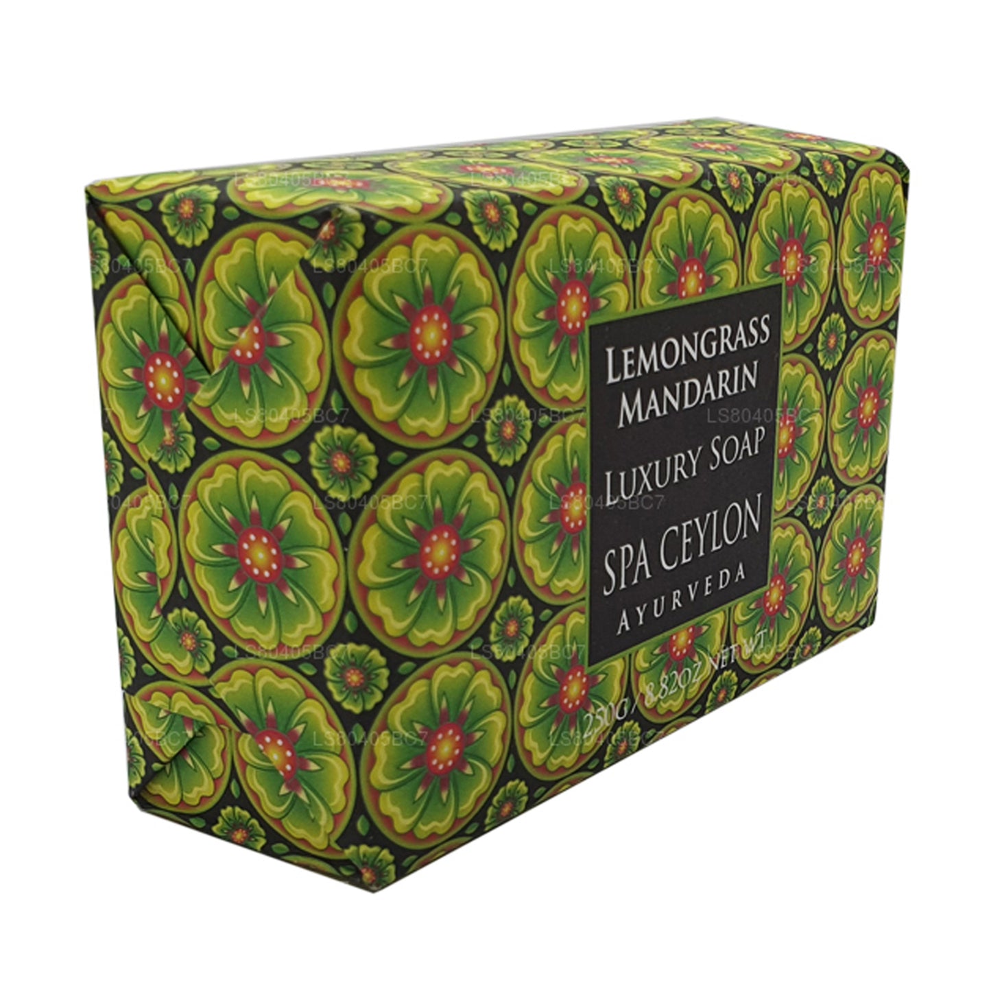 Spa Ceylon Trawa cytrynowa Mandarynka Luksusowe Mydło (250g)
