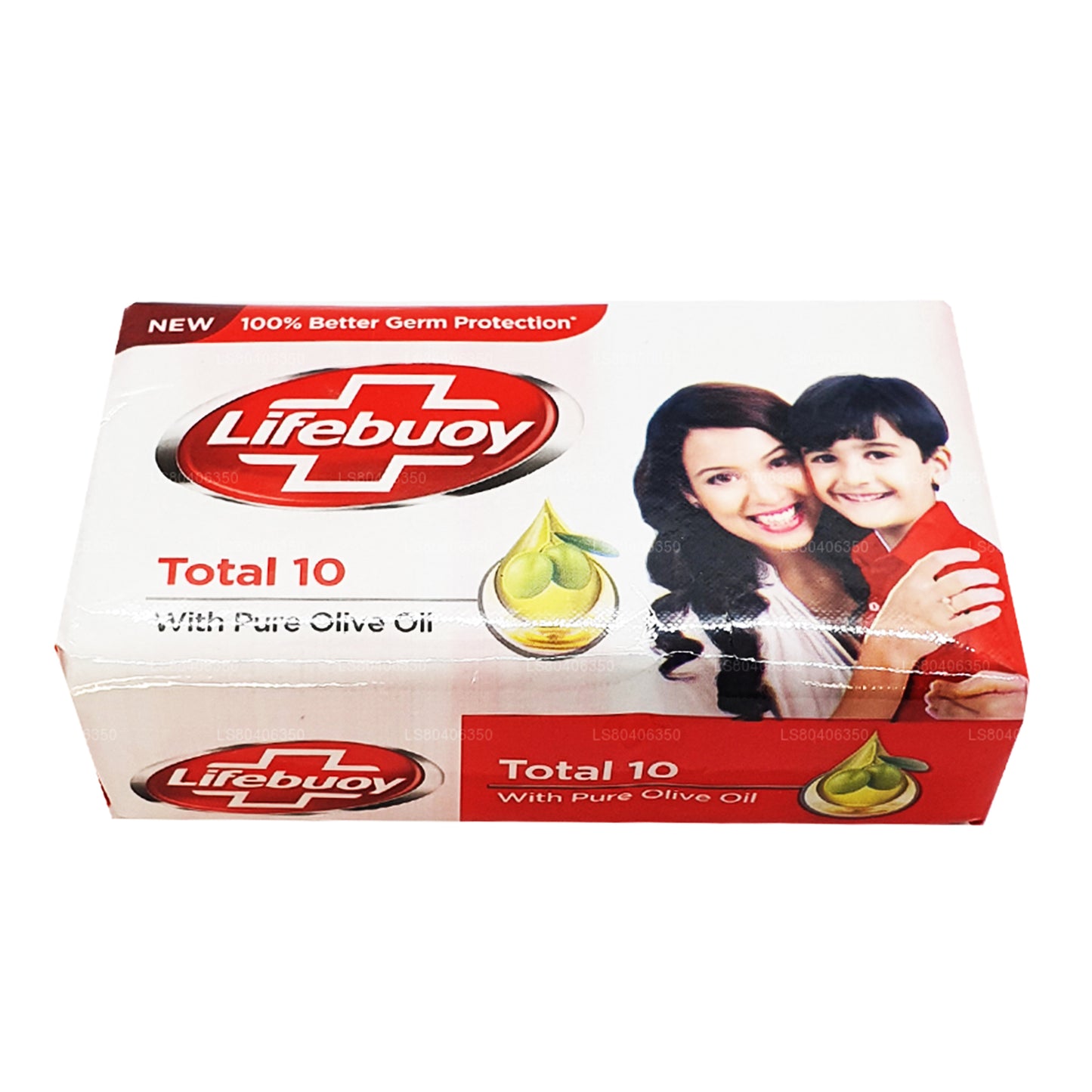 Lifebuoy Total 10 Mydło do ciała z czystą oliwą z oliwek (100g)