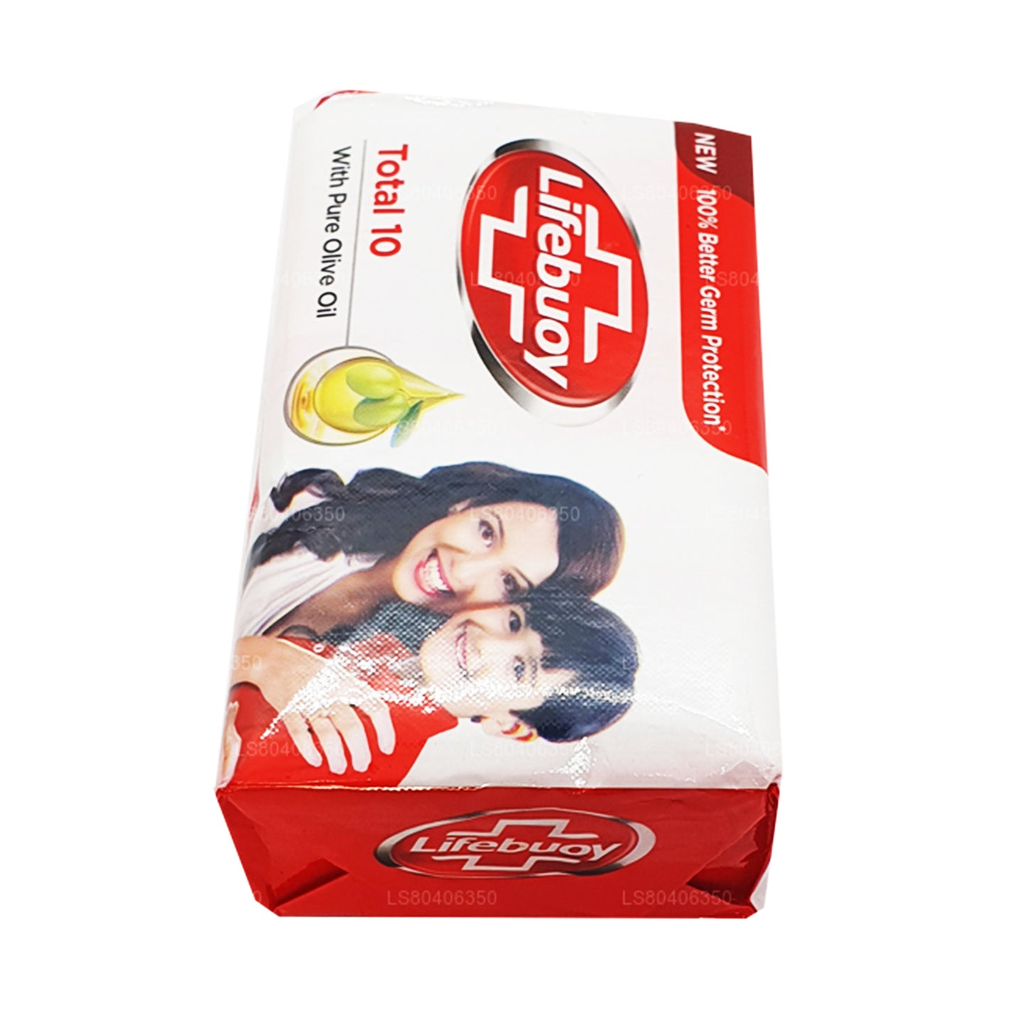 Lifebuoy Total 10 Mydło do ciała z czystą oliwą z oliwek (100g)