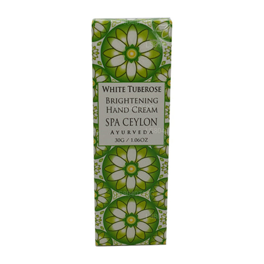 Spa Ceylon White Tuberose Rozjaśniający krem do rąk (30g)
