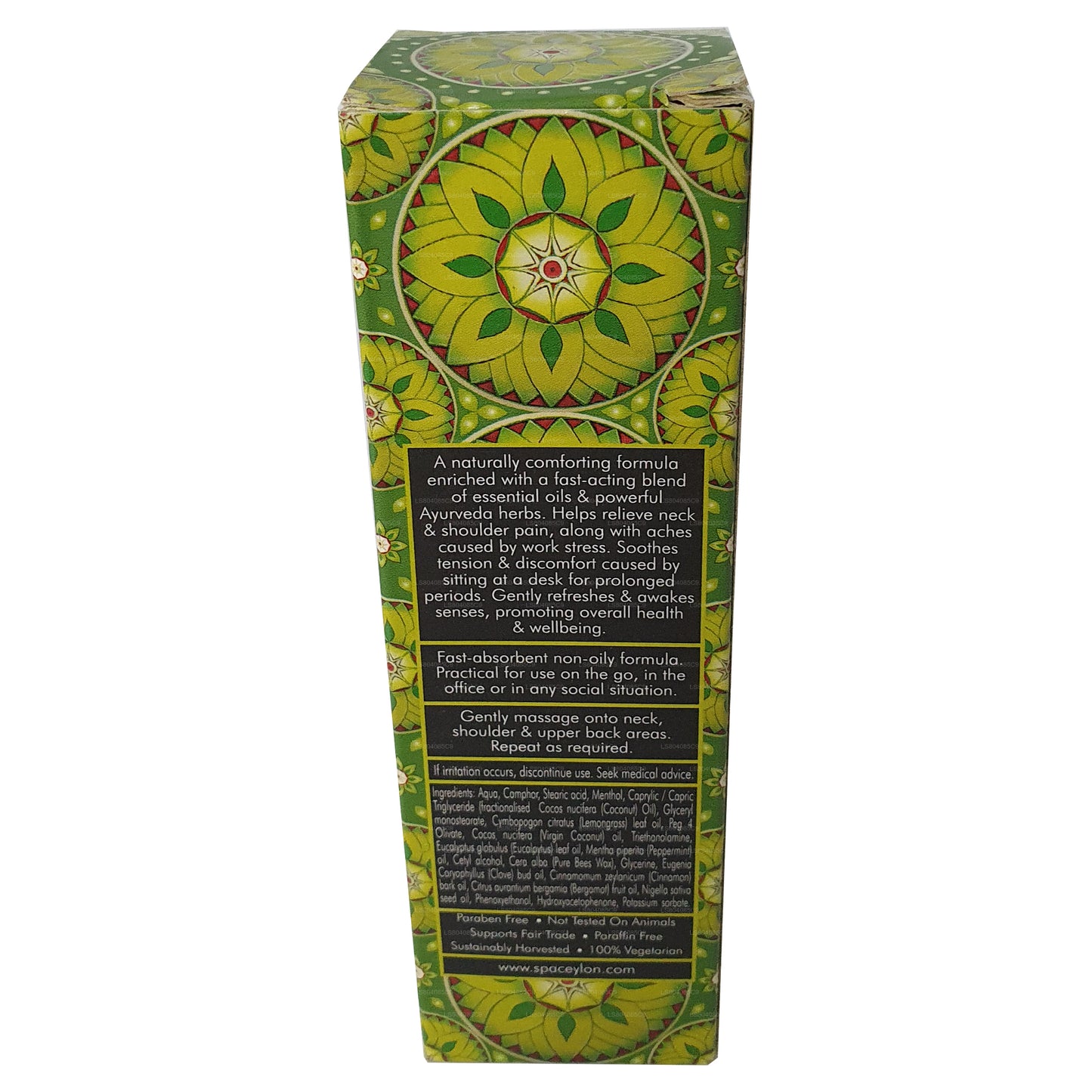 Spa Ceylon Comfort Neck and Shoulder Rub (50g)