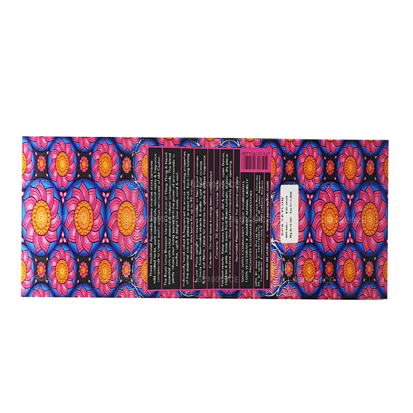 Spa Ceylon Królewski Kwiat Lotosu Aromaveda (30) Kadzidełka