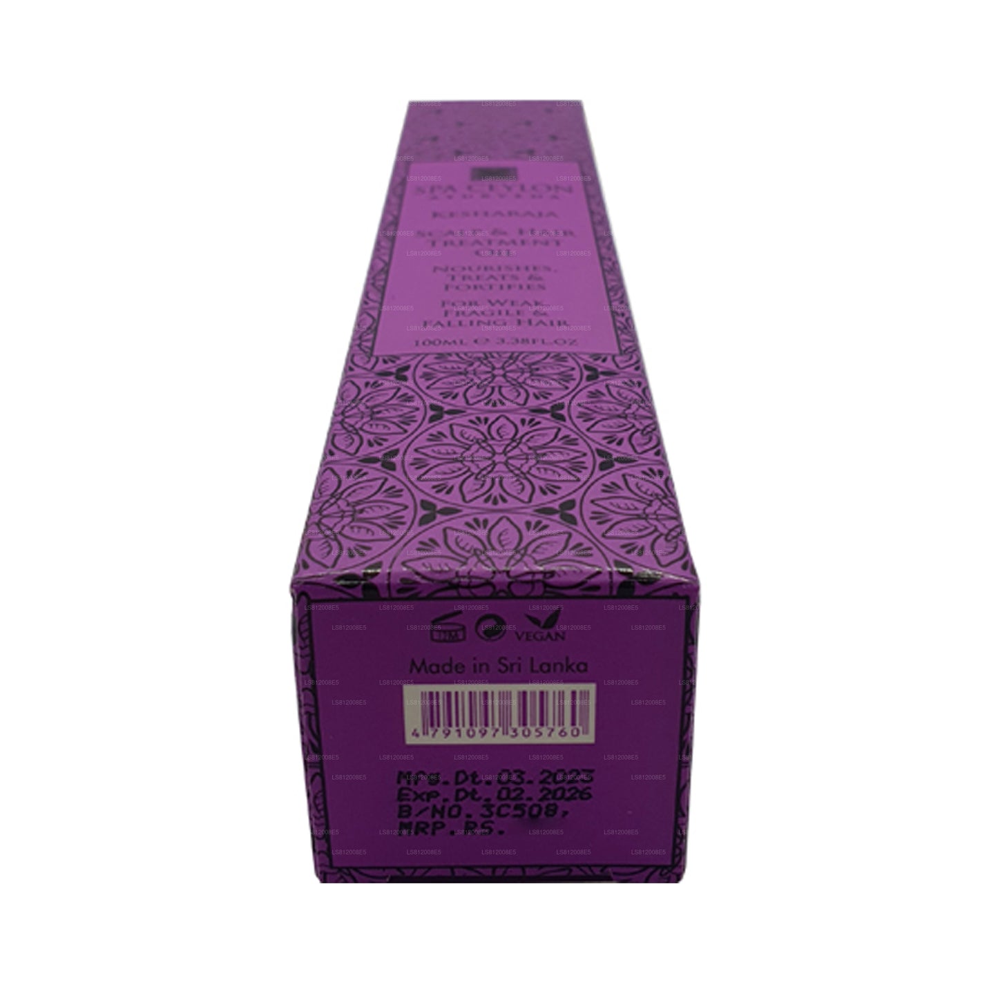 Spa Ceylon Kesharaja Olejek do pielęgnacji skóry głowy i włosów (100ml)