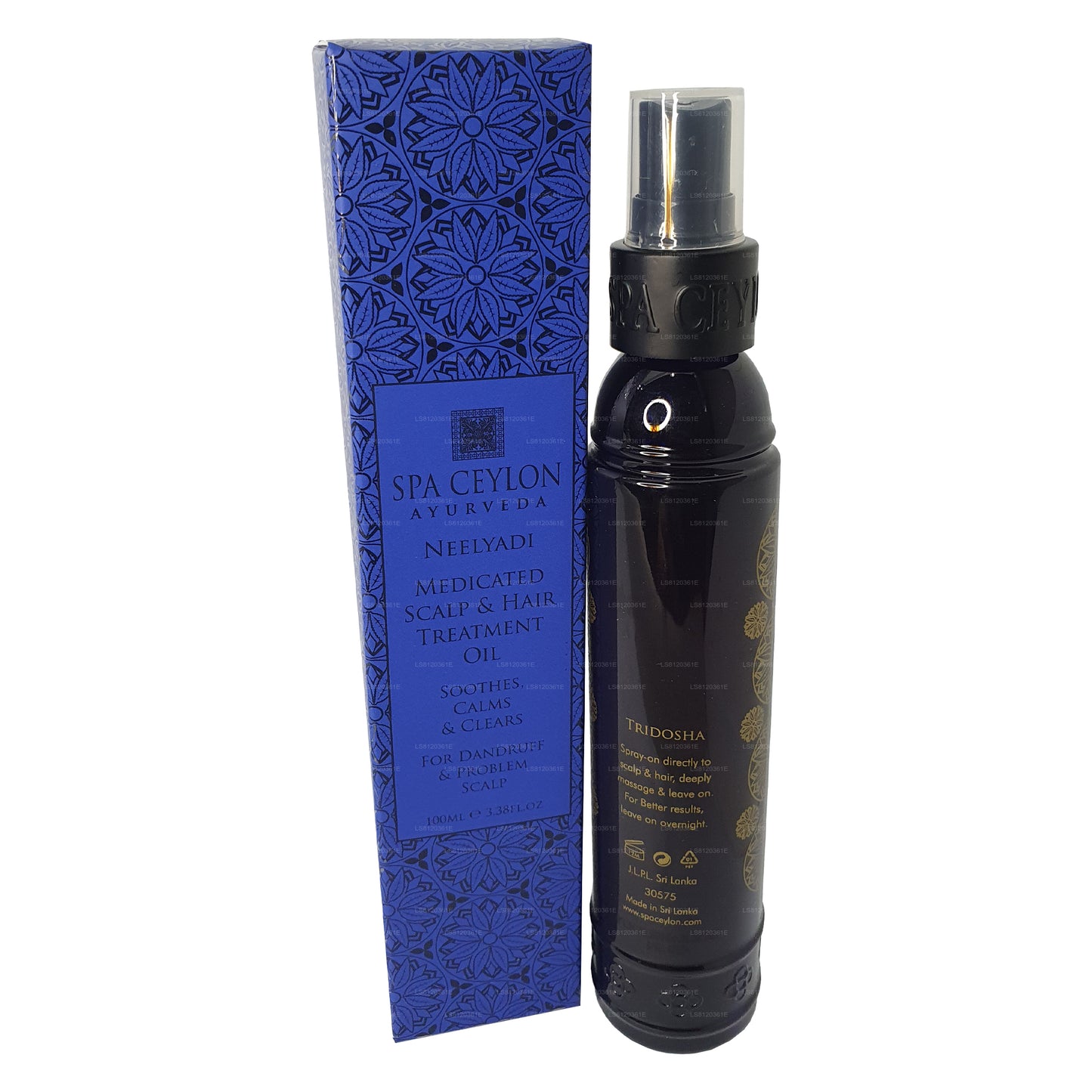 Spa Ceylon Neelayadi Olejek do pielęgnacji skóry głowy i włosów (250ml)