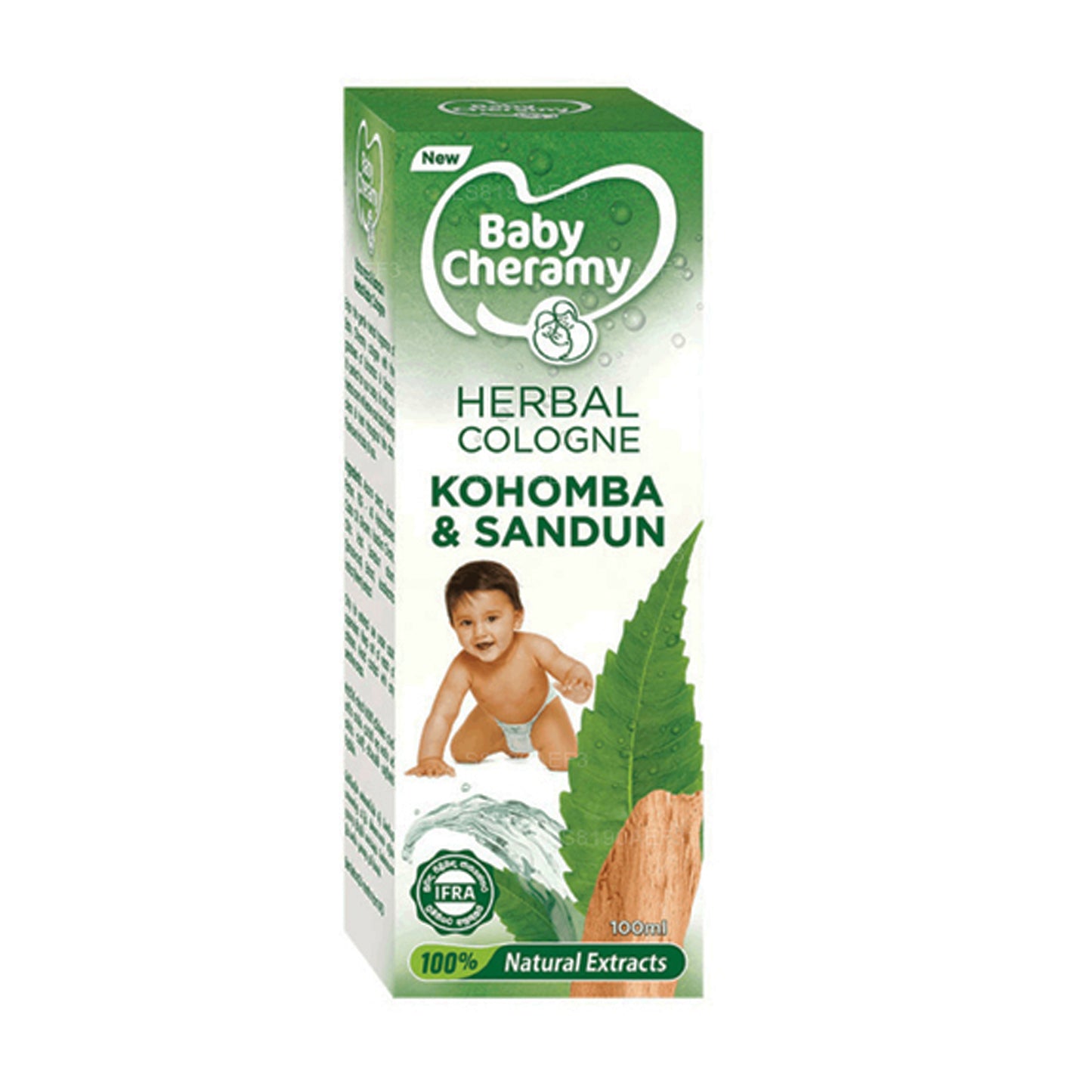 Baby Cheramy Ziołowa Kohomba i Sandun Kolonia (100ml)
