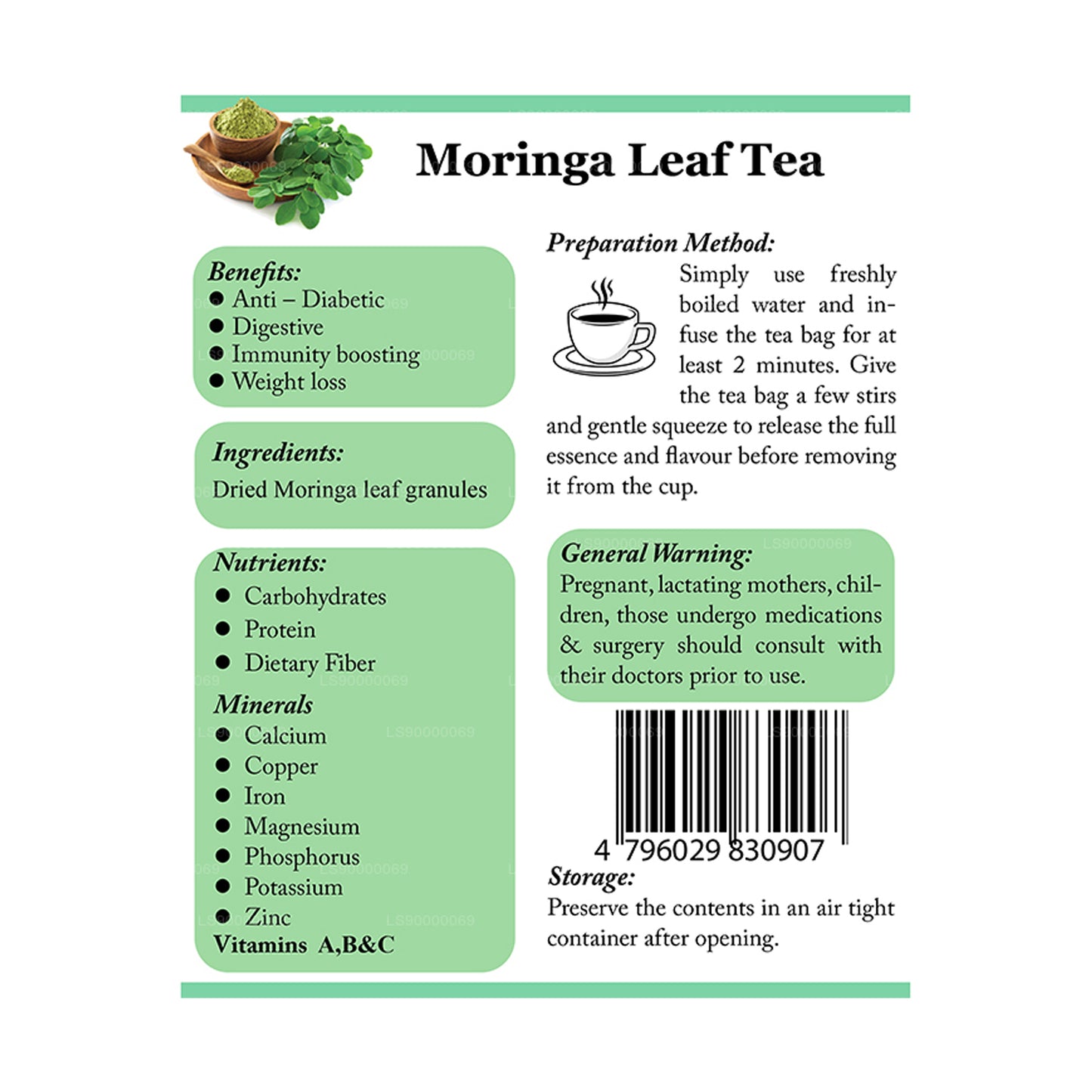 Lifetone Moringa Herbata (40g)