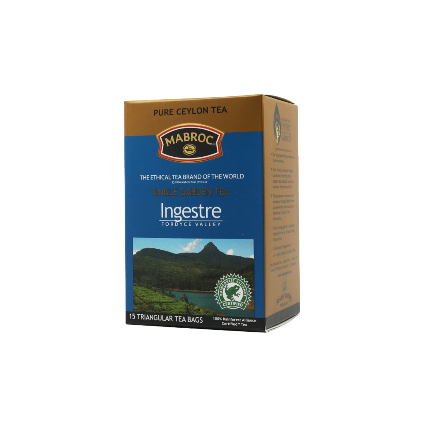 Herbata trójkątna Mabroc Ingestre (30g) 15 torebek