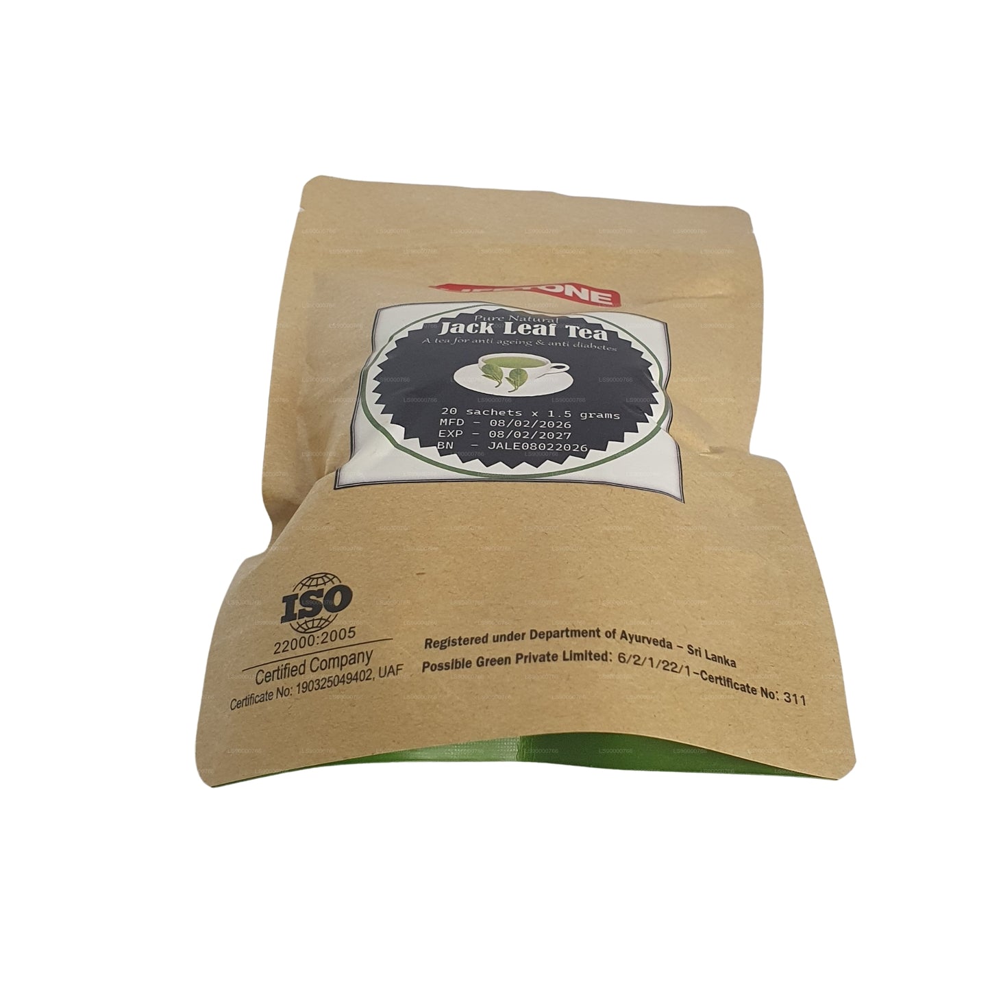 Lifetone Herbata liściasta Jackfruit (40g)