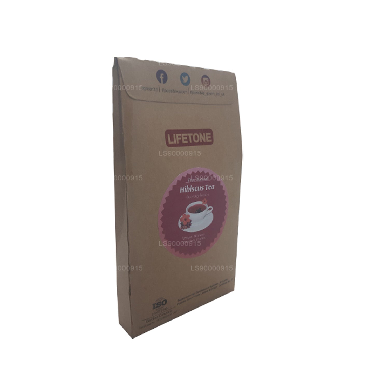 Lifetone Herbata kwiatowa hibiskusa (30g)