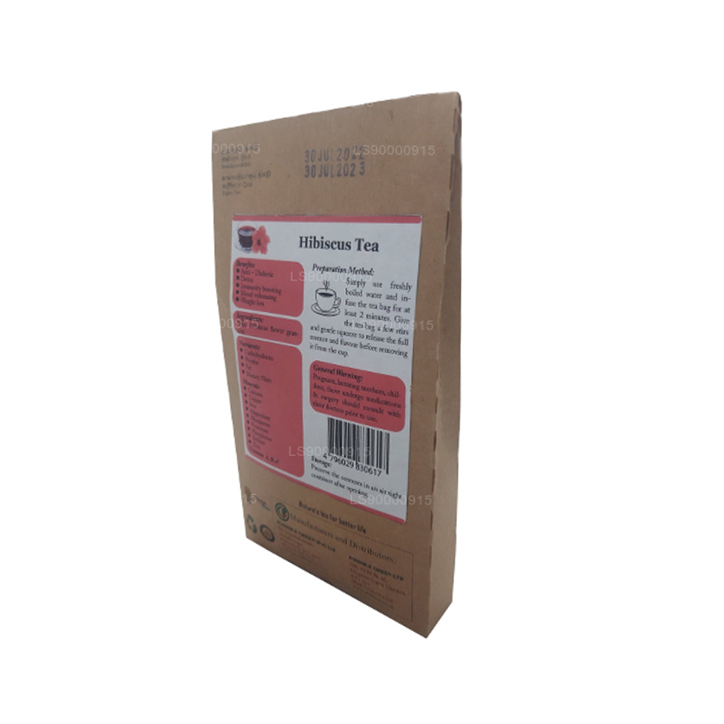 Lifetone Herbata kwiatowa hibiskusa (30g)