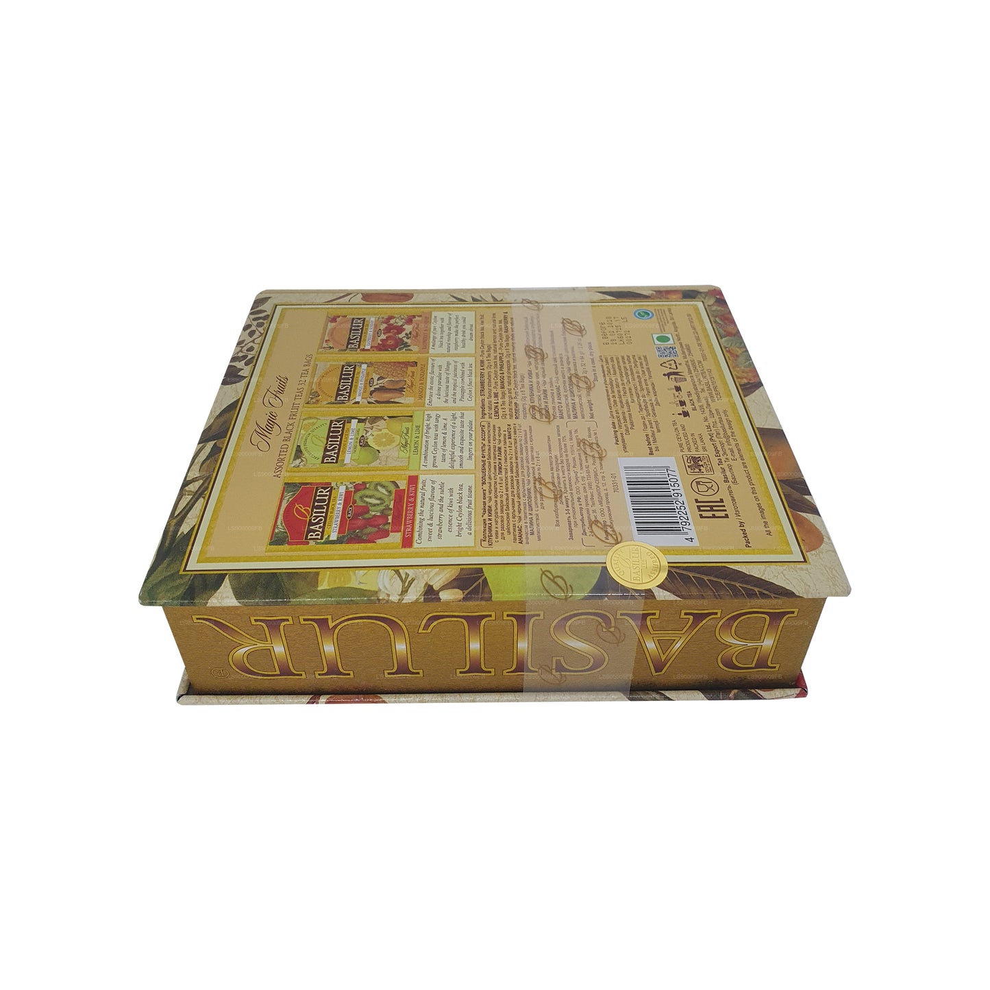 Książka do herbaty Basilur „Magiczne owoce różne” (64g) Caddy
