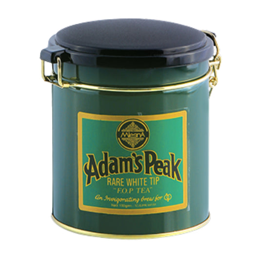 Herbata Mlesna Adam's Peak Rare White Tip F.O.P. w metalowym pojemniku (100 g)