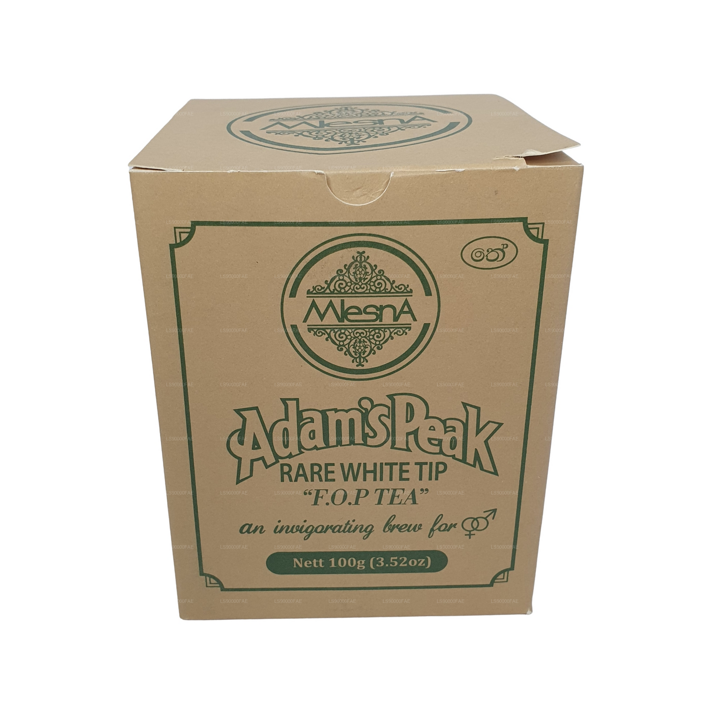 Herbata Mlesna Adam's Peak Rare White Tip F.O.P. w metalowym pojemniku (100 g)