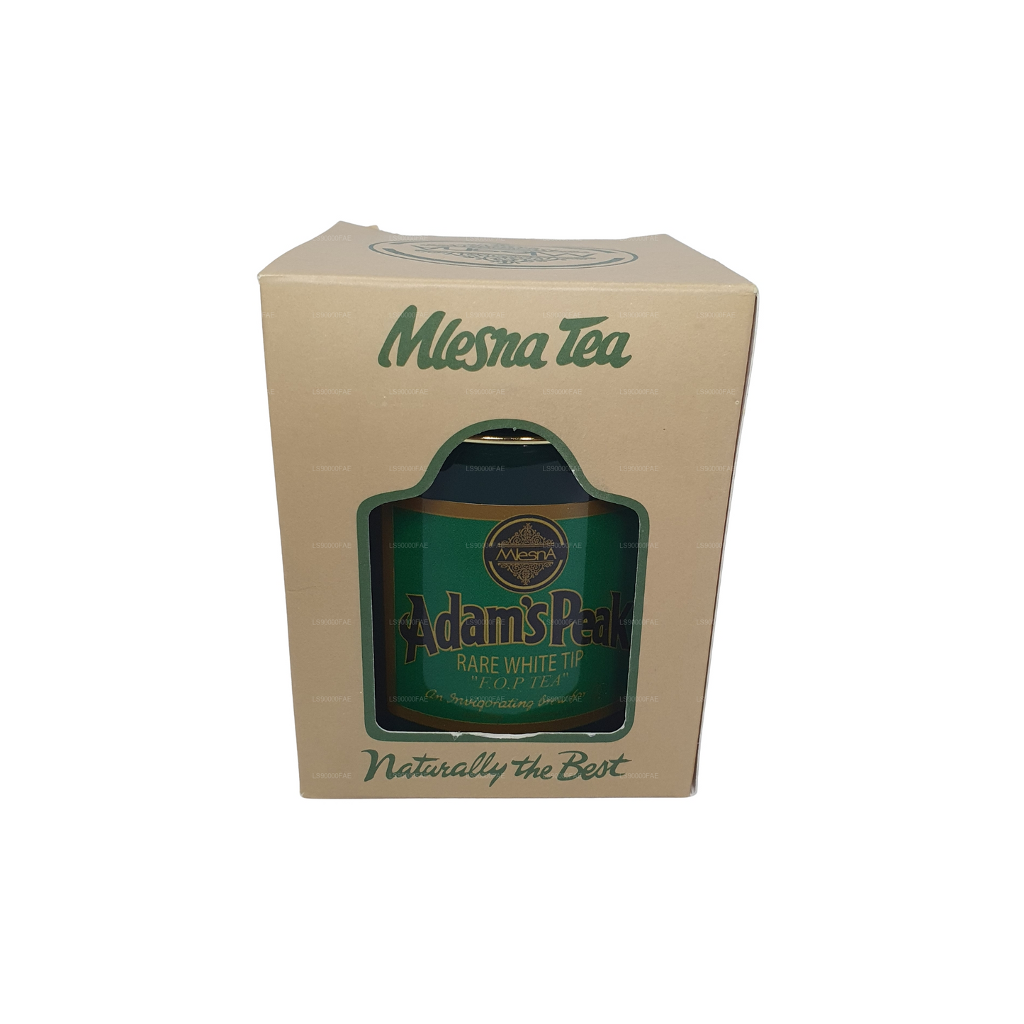 Herbata Mlesna Adam's Peak Rare White Tip F.O.P. w metalowym pojemniku (100 g)