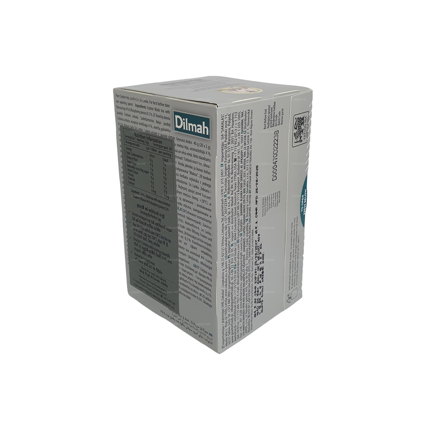 Dilmah Malina (30g) 20 torebek herbaty