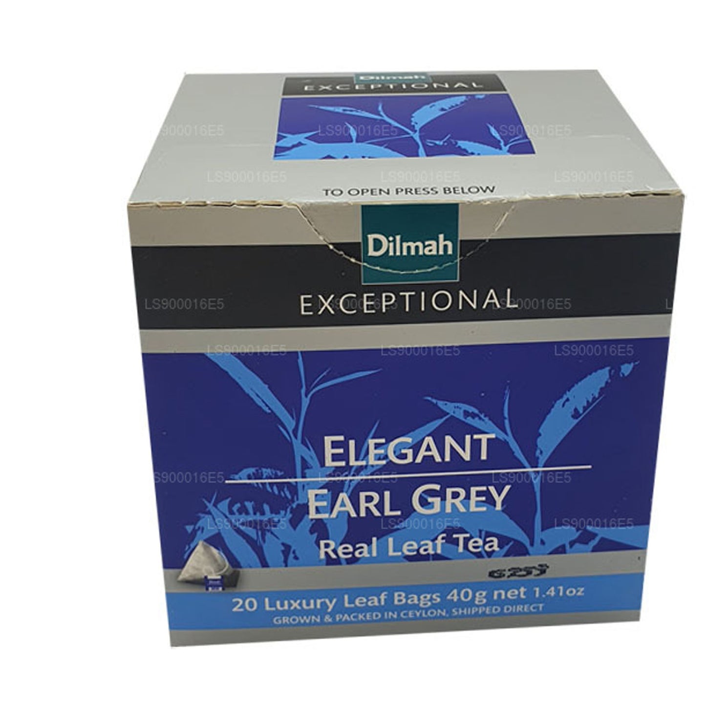 Dilmah Exceptional Elegant Earl Grey Prawdziwa herbata liściasta (40g) 20 torebek