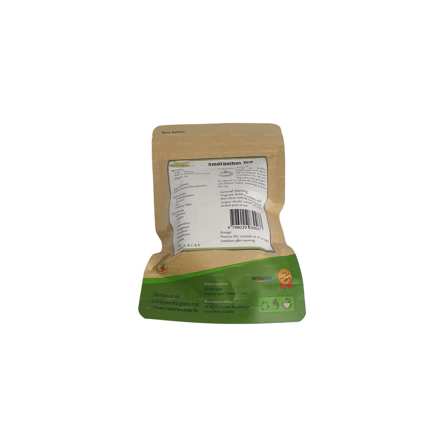 Lifetone Herbata Amranthus (30g)