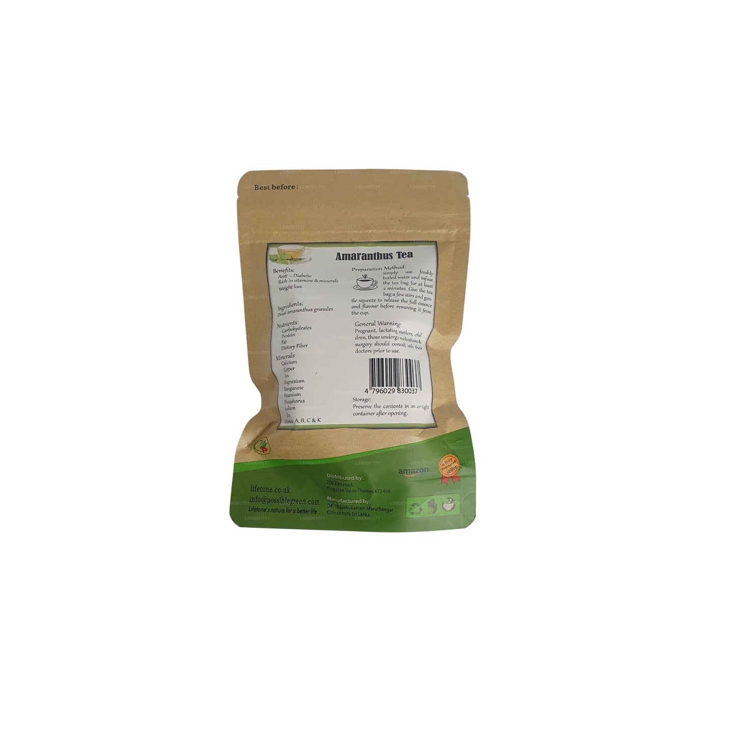 Lifetone Herbata Amranthus (30g)