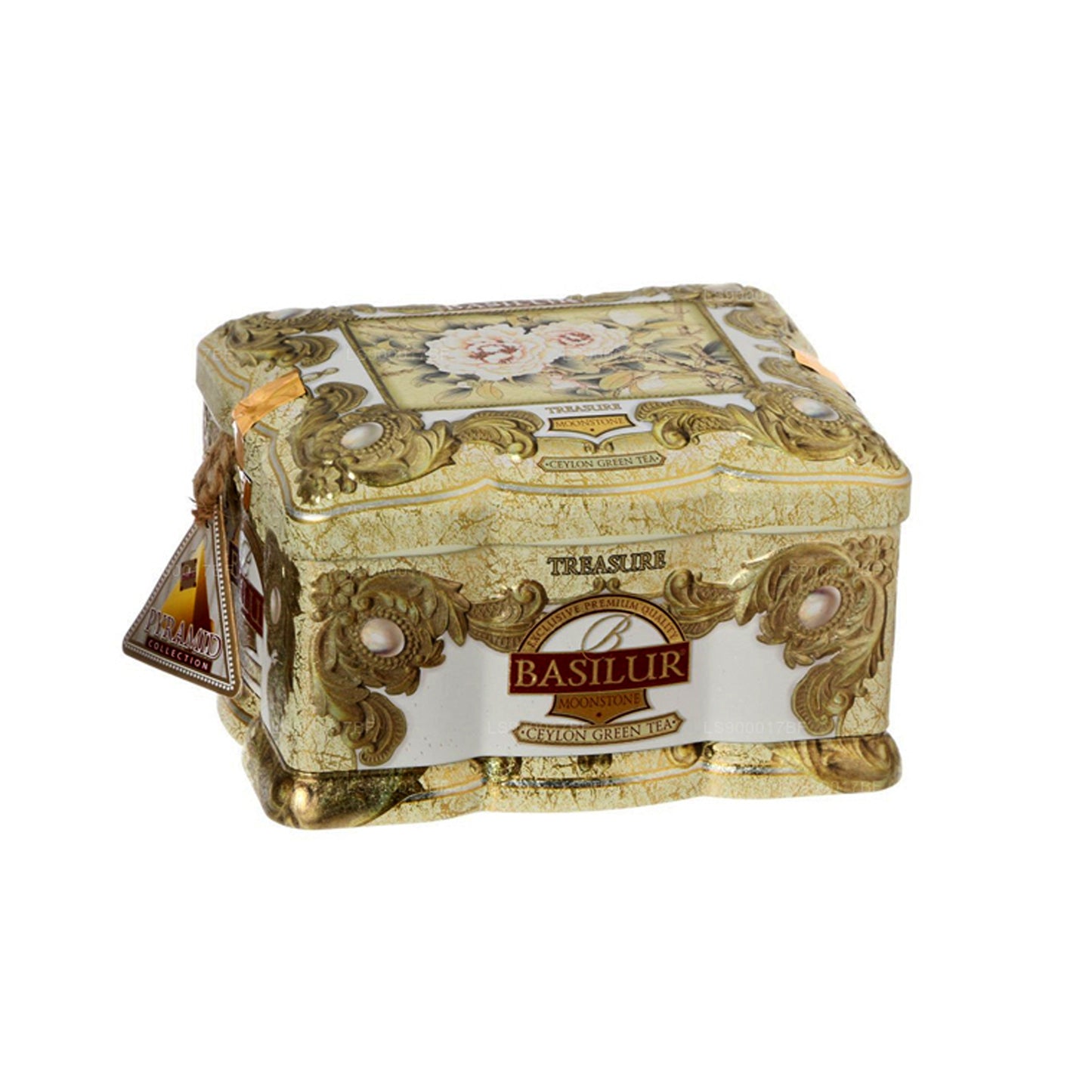 Basilur Treasure Moonstone Ceylon Zielona Herbata (100g)