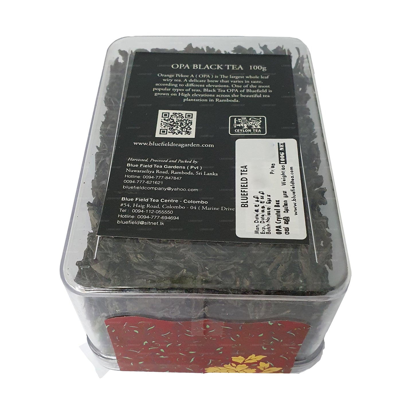 Bluefield Evening Delight OPA Grade Czarna herbata (100g)