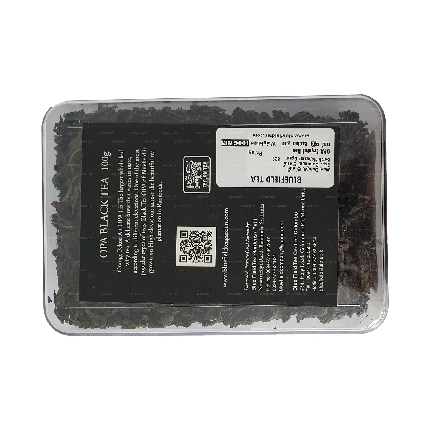 Bluefield Evening Delight OPA Grade Czarna herbata (100g)