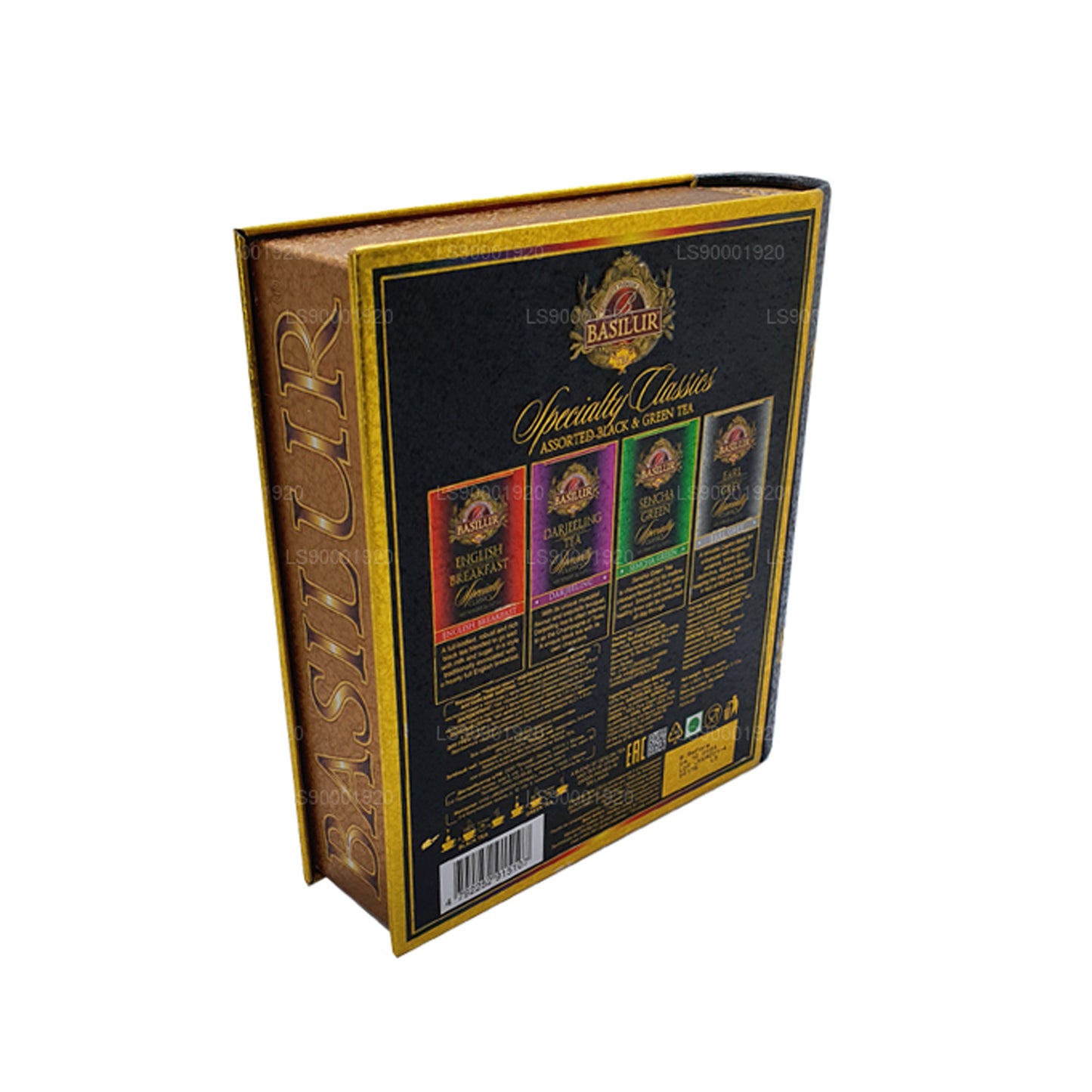 Książka Herbaty Basilur „Specialty Classic Tin” (60g) Caddy