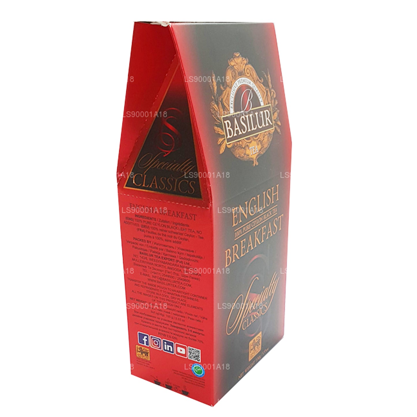 Basilur Specialty Classics Śniadanie angielskie (100g)