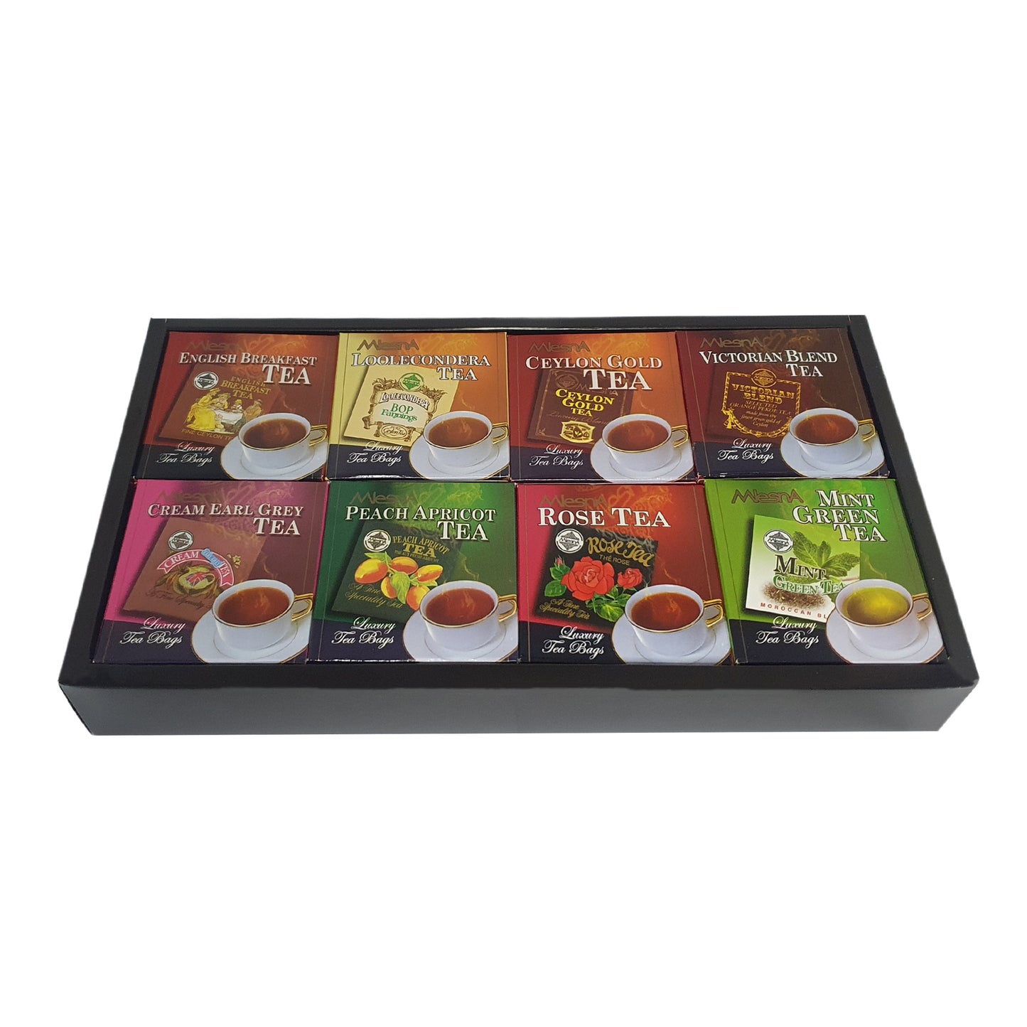 Mlesna Sensations 8 Flavour Assorted Luxury Foliowe torebki herbaty (160g)