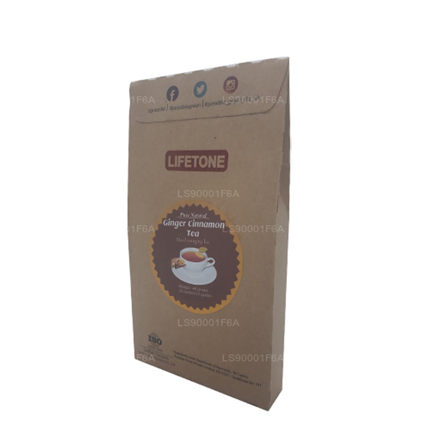 Lifetone Cinnamon Ginger Tea (40g)