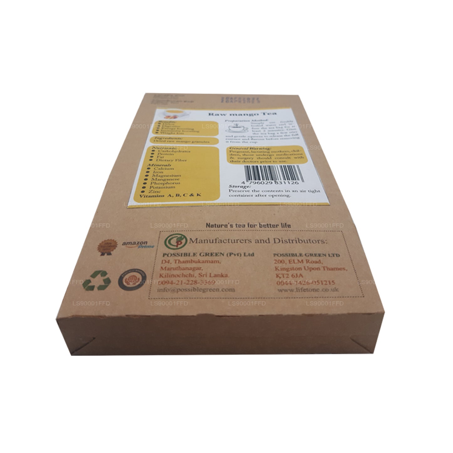 Lifetone Raw Mango Tea (40g)