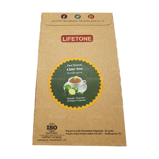 Lifetone Herbata limonkowa (30g) 20 torebek