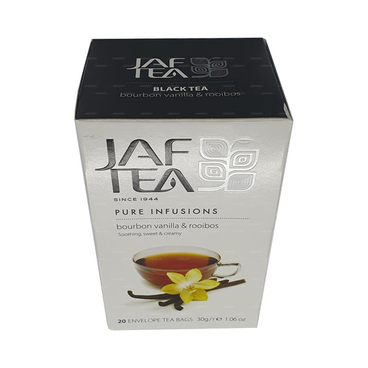 Jaf Tea Pure Infusions Collection Bourbon Vanilla Rooibos (30g) 20 torebek