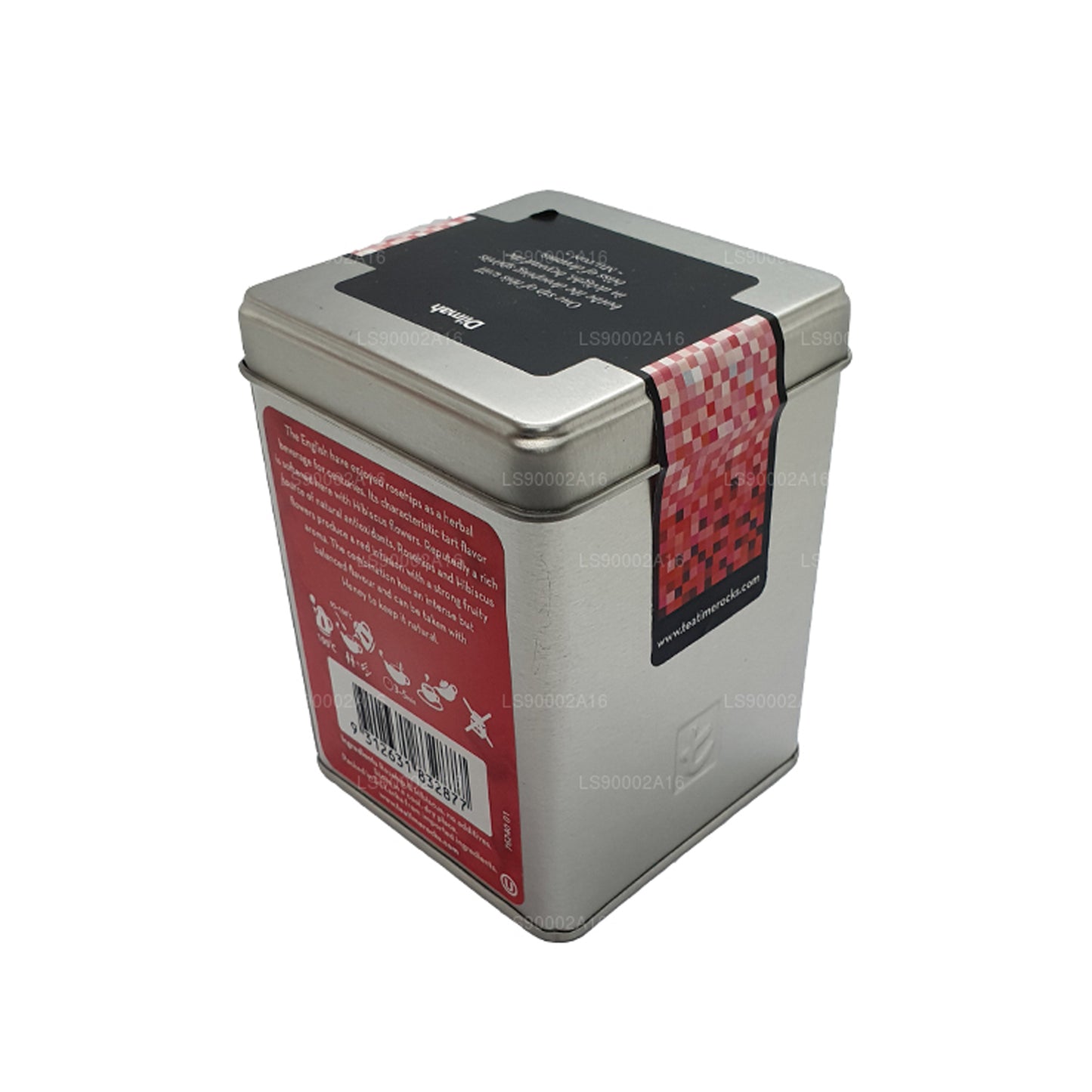 Dilmah t-Series Natural Rosehip with Hibiscus (90g)