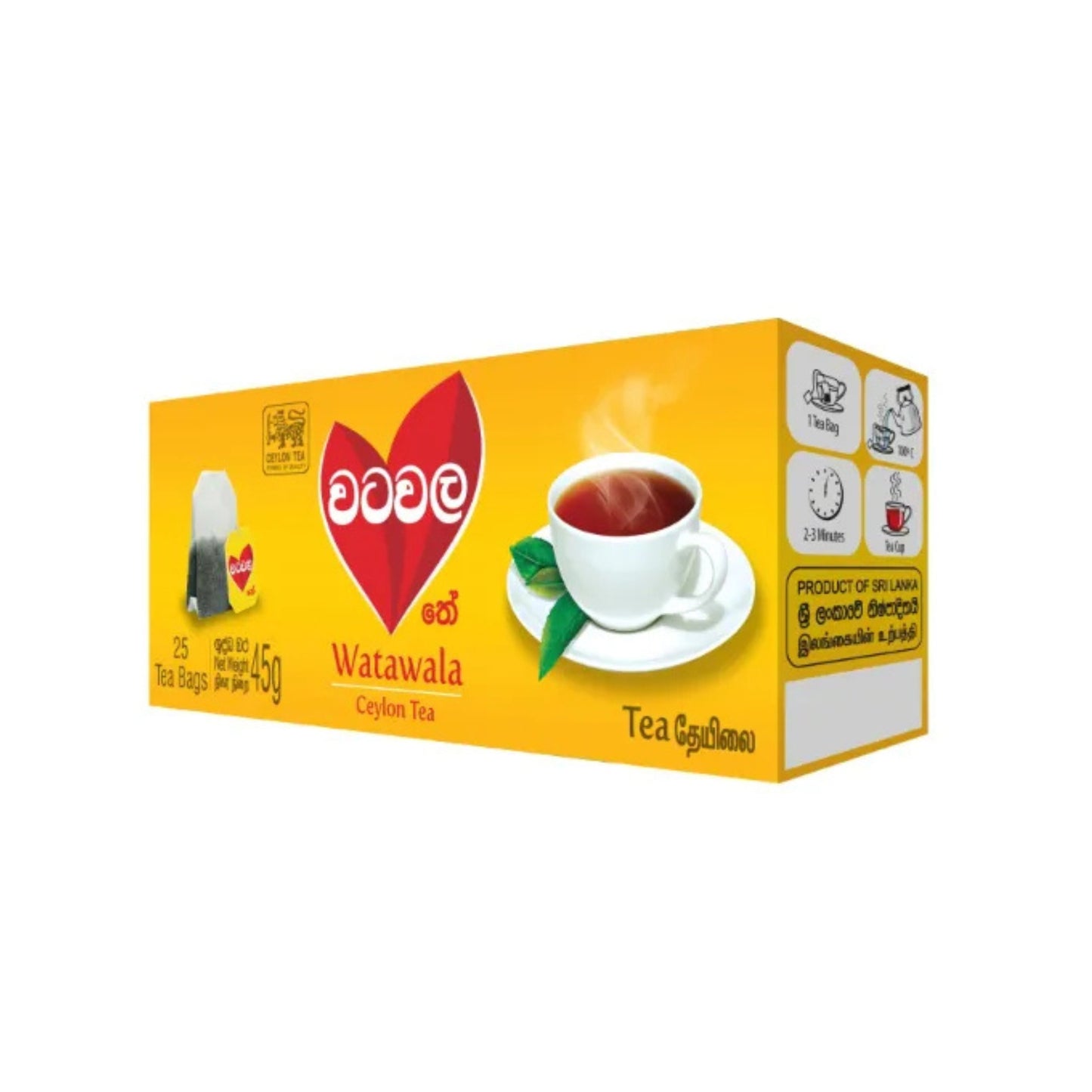 Herbata Watawala Pure Ceylon w torebkach