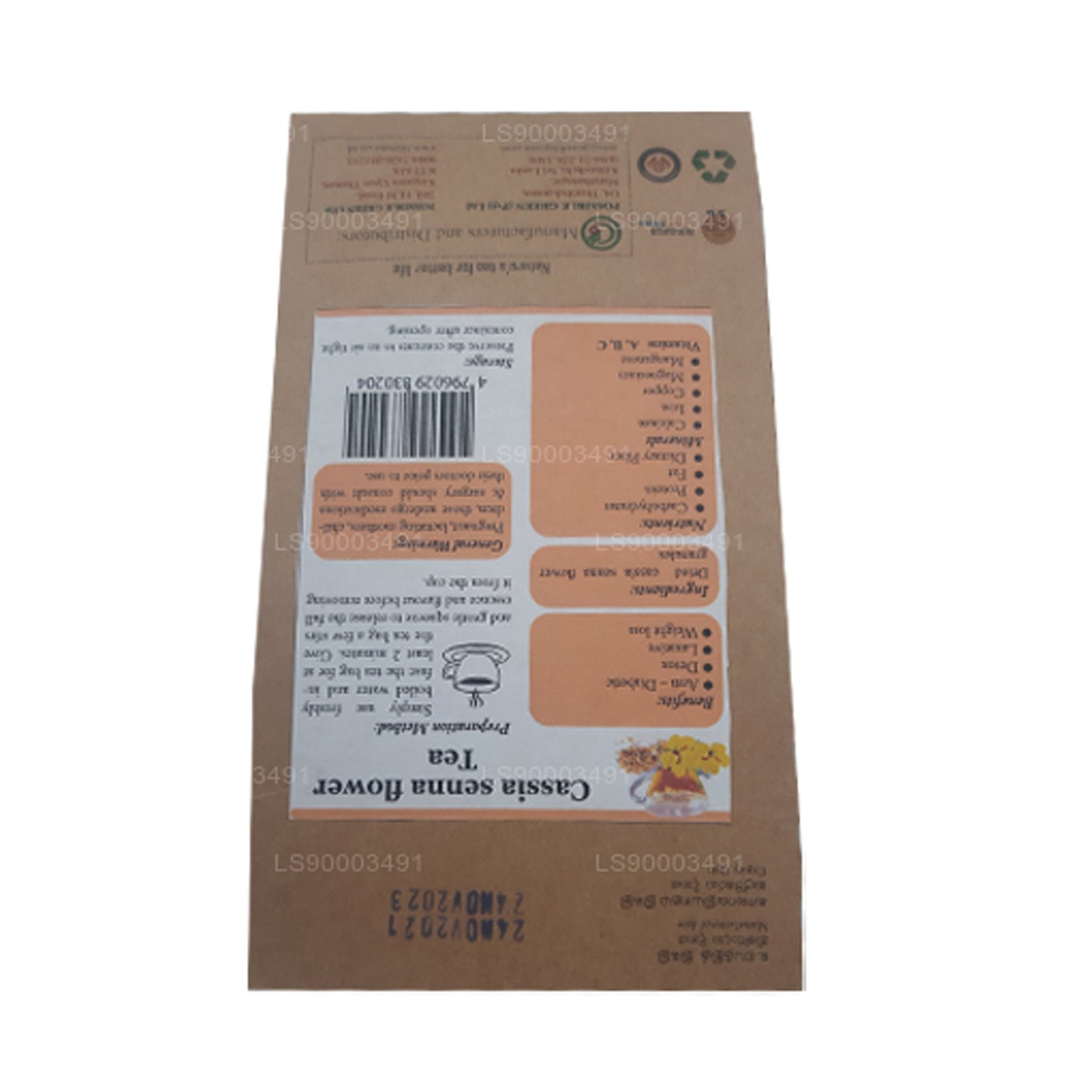 Lifetone Senna Herbata kwiatowa (30g)