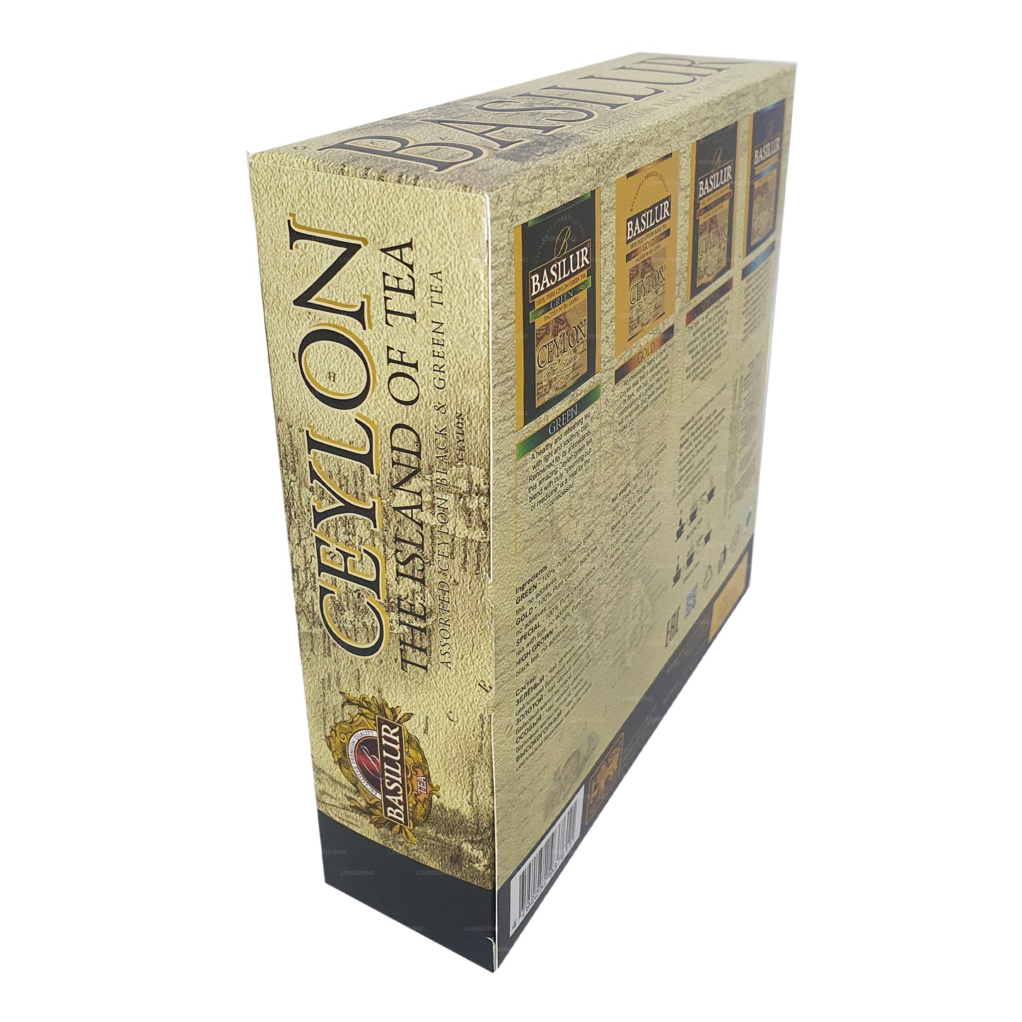 Basilur Wyspa Herbaty „Różne Wyspa Herbaty” 40 kopert torebki herbaty