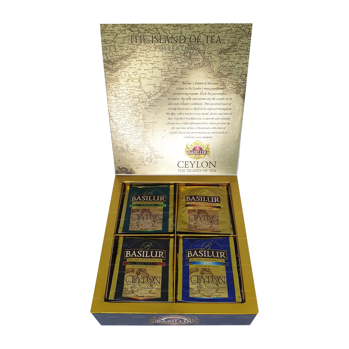 Basilur Wyspa Herbaty „Różne Wyspa Herbaty” 40 kopert torebki herbaty